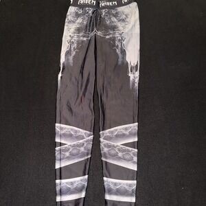 Raven "snake And Skull" Jiu Jitsu Grappling Spats Men's Medium